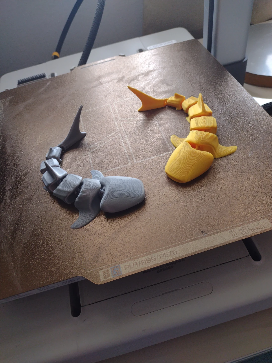 Articulated Shark Toys - Grey and Yellow - photo 2