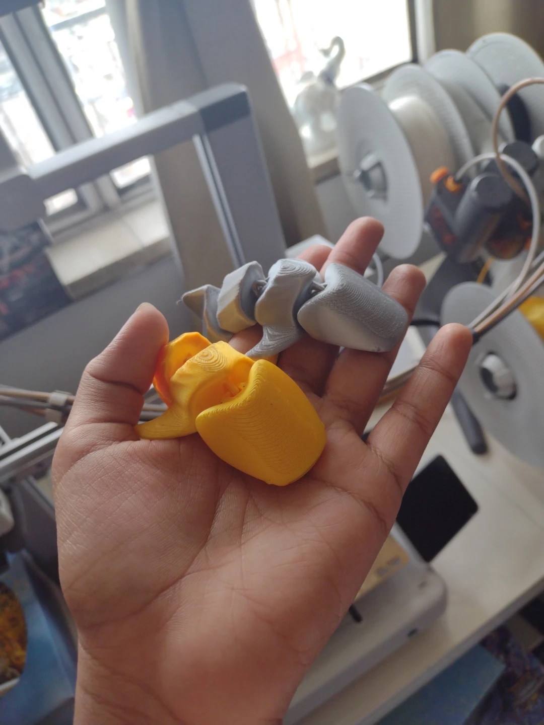 Articulated Shark Toys - Grey and Yellow - photo 4