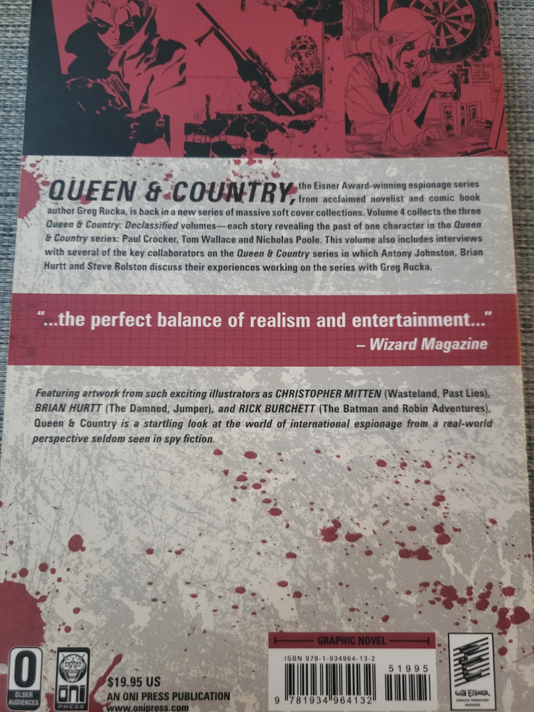 Queen & Country Definitive Edition Volume 04 Graphic Novel - photo 2