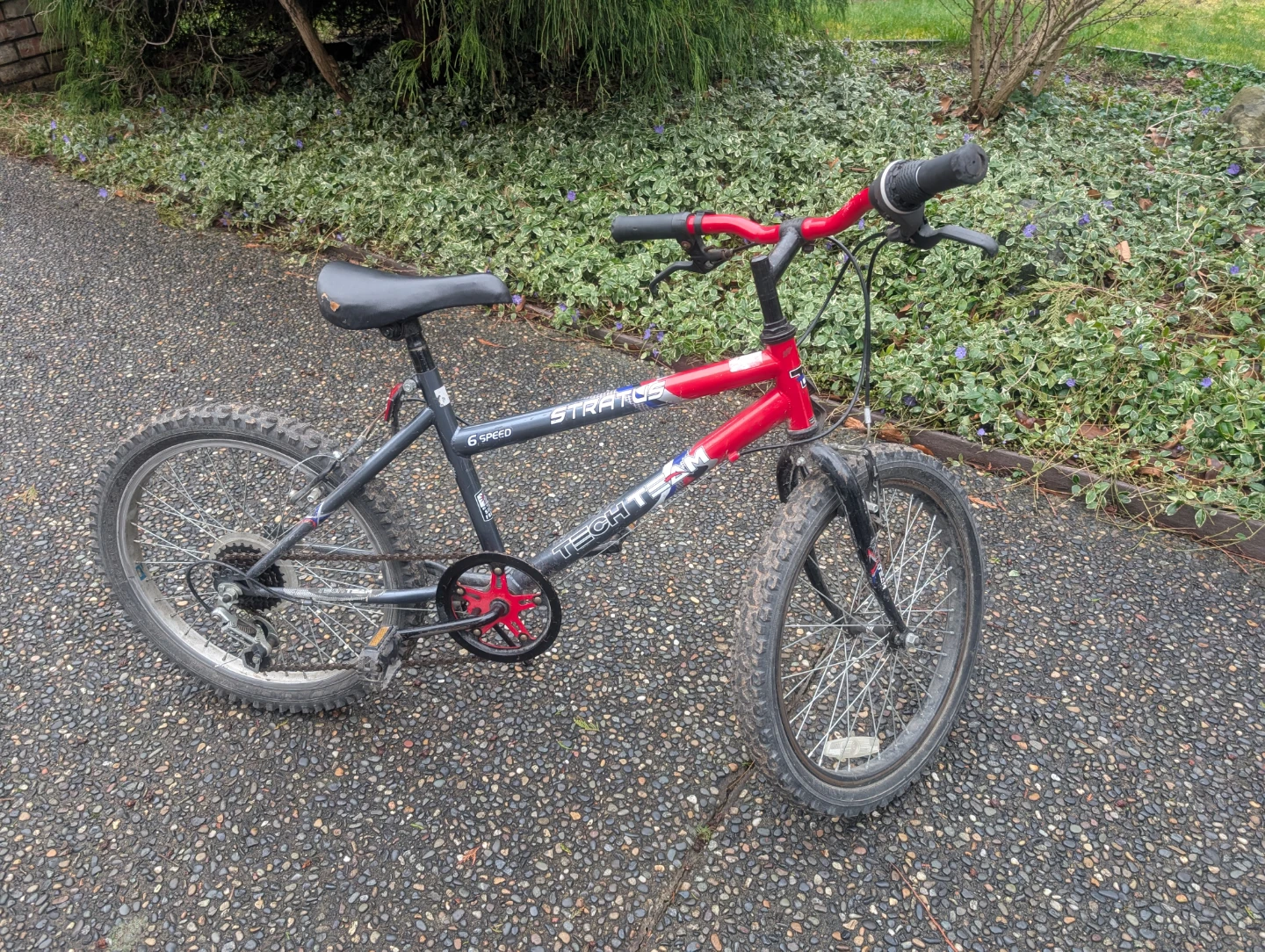 20 inch 6-Speed Kids Bike - Red/Grey - photo 2