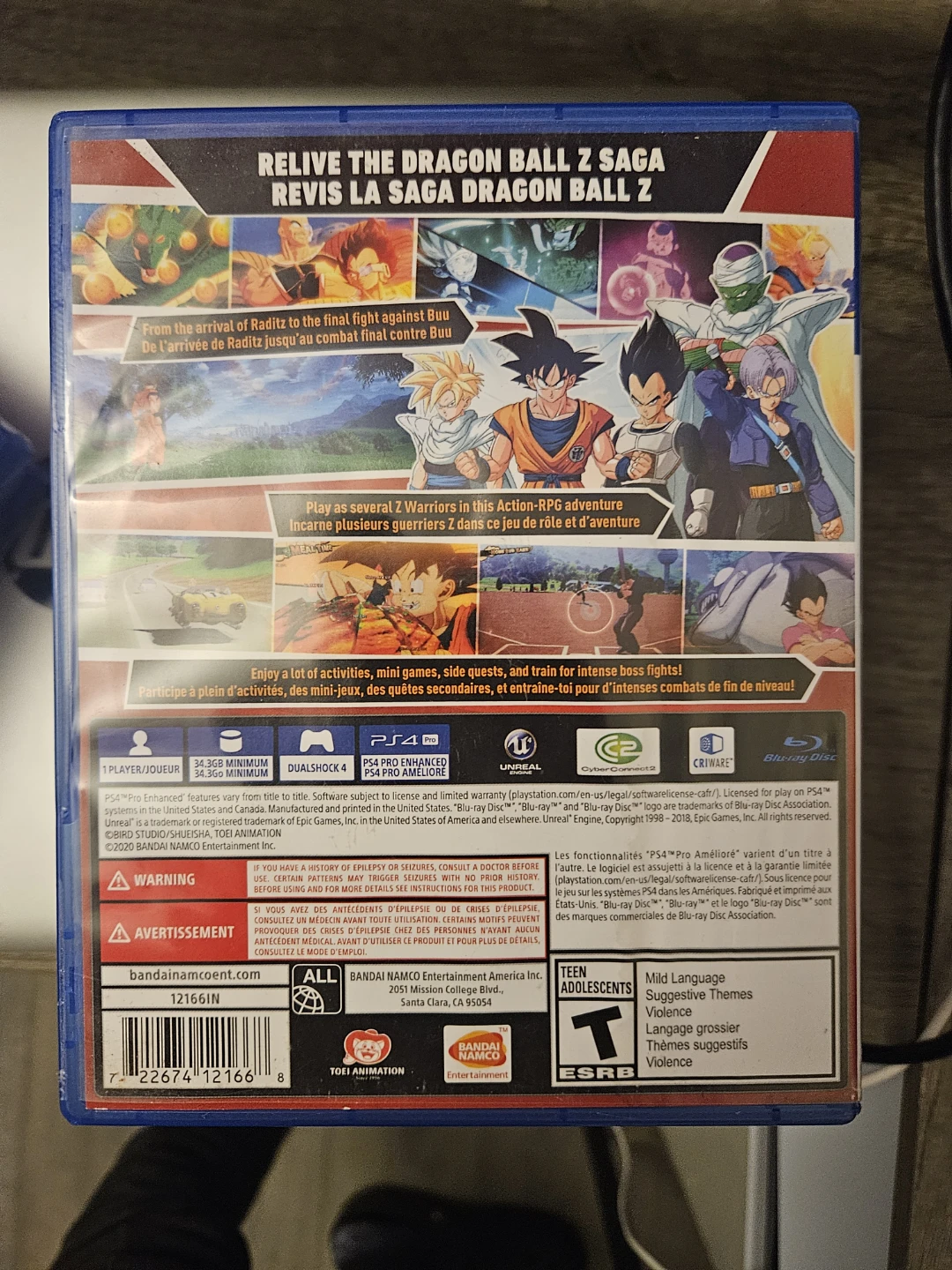 PlayStation 4 Dragon Ball Z: Kakarot Game - photo 2