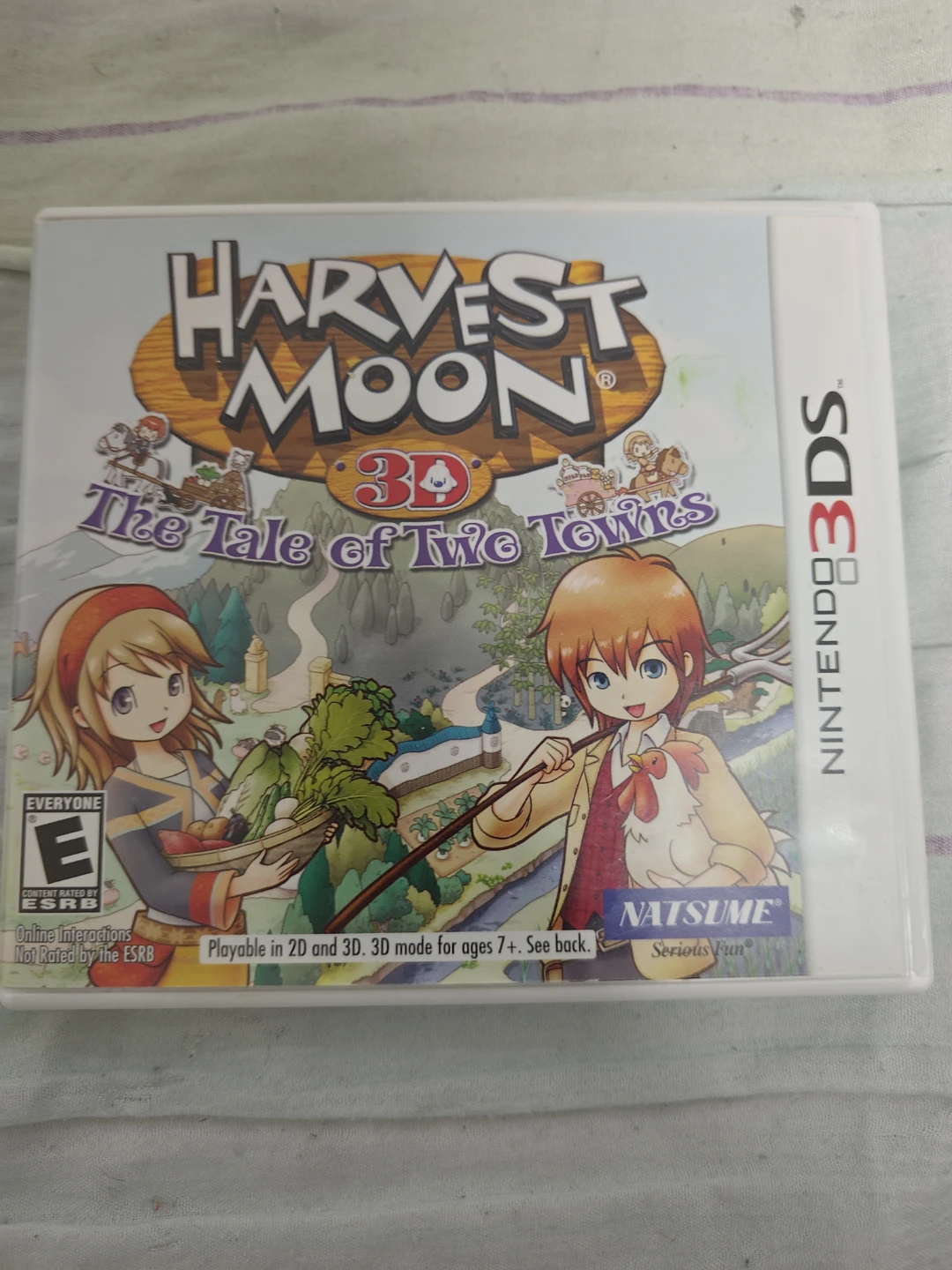 *case and manual only* Harvest Moon 3D: The Tale of Two Towns