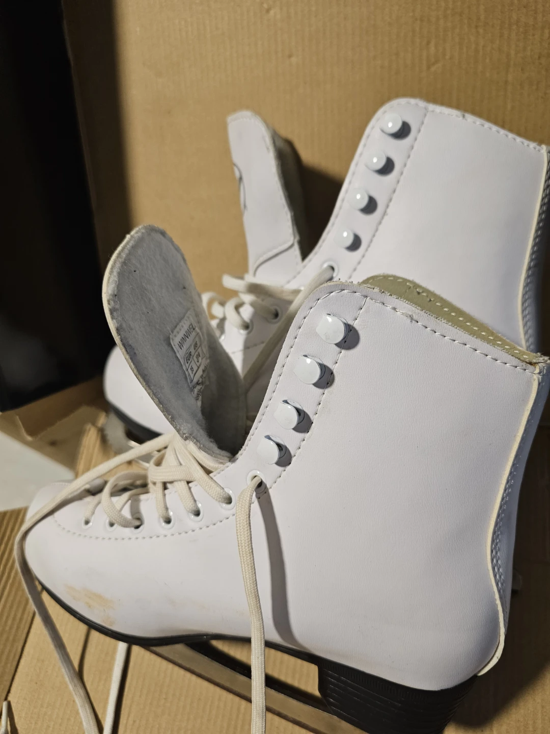 RiSport & Winwell White Figure Skates - photo 3