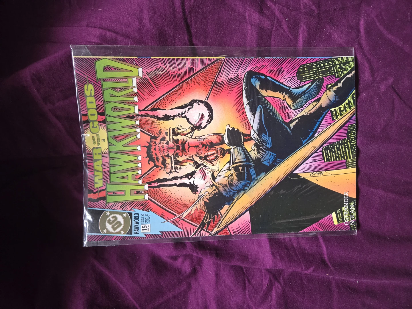 DC Comics Hawkworld #15 War of the Gods Comic