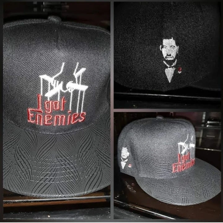 Black Snapback Hat