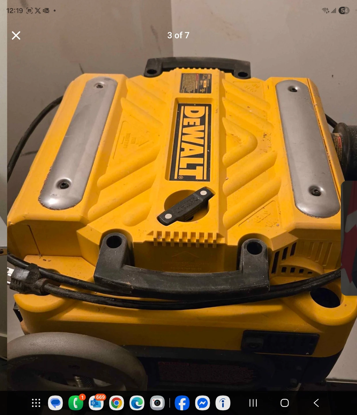 DEWALT DW735X Two-Speed Thickness Planer - photo 3
