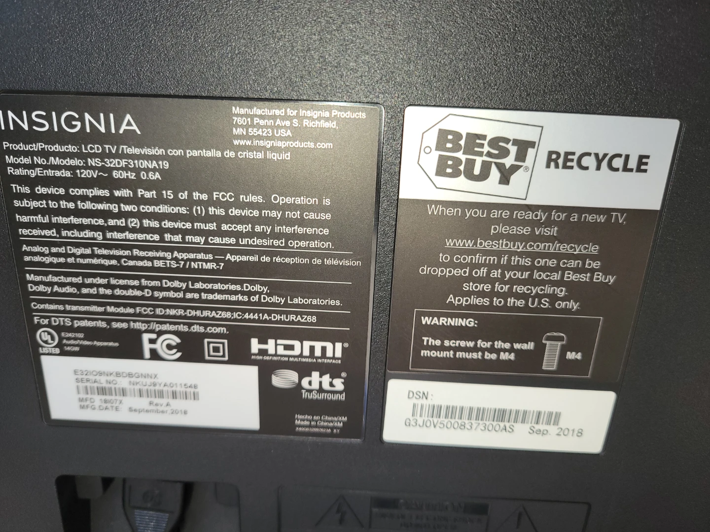 Insignia 32" Smart TV - NS-32F310NA19 - photo 3