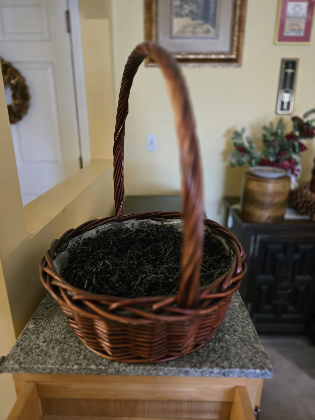 Woven Basket with Handle - photo 3