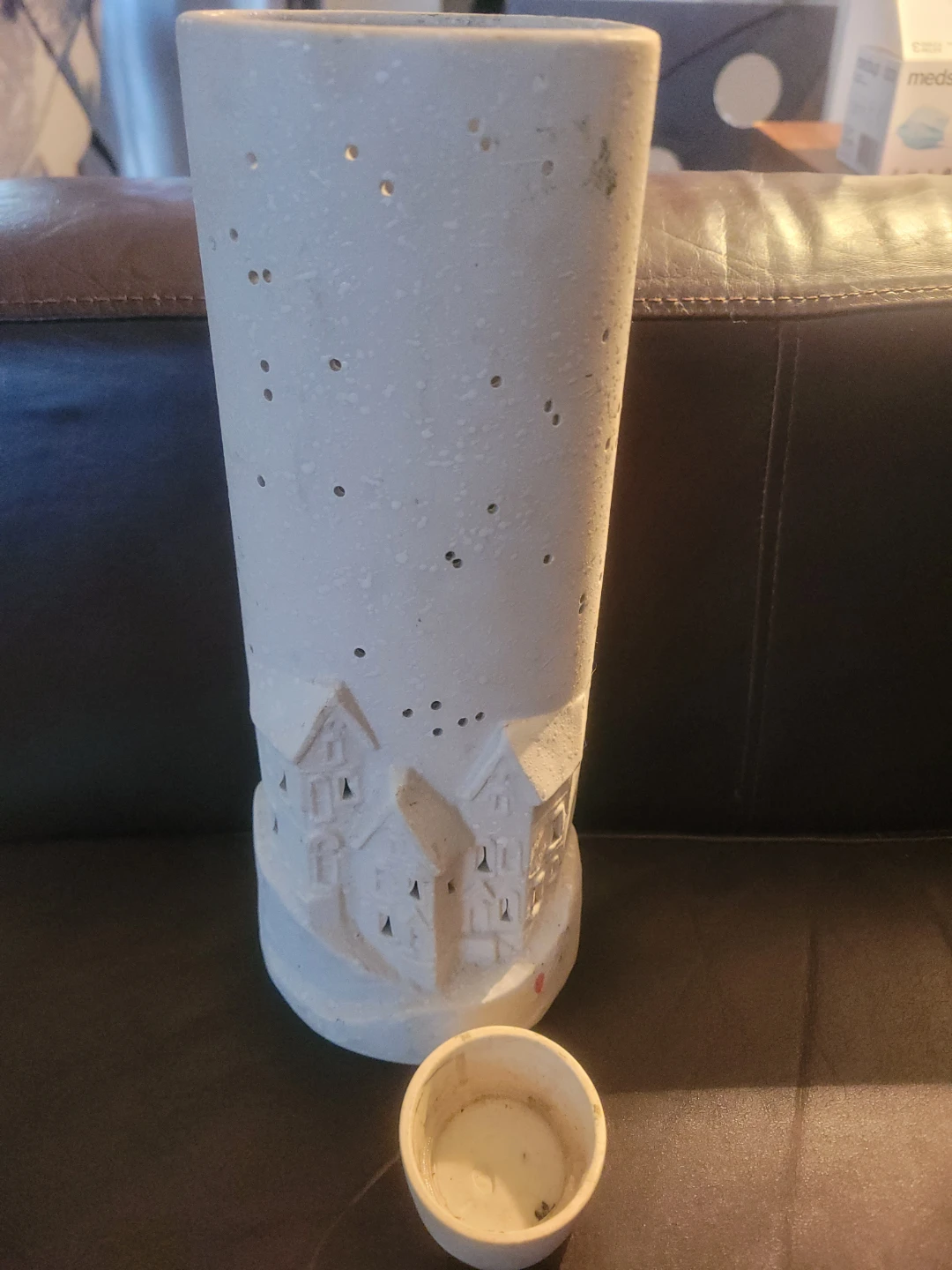 Village Scene Luminary Lantern