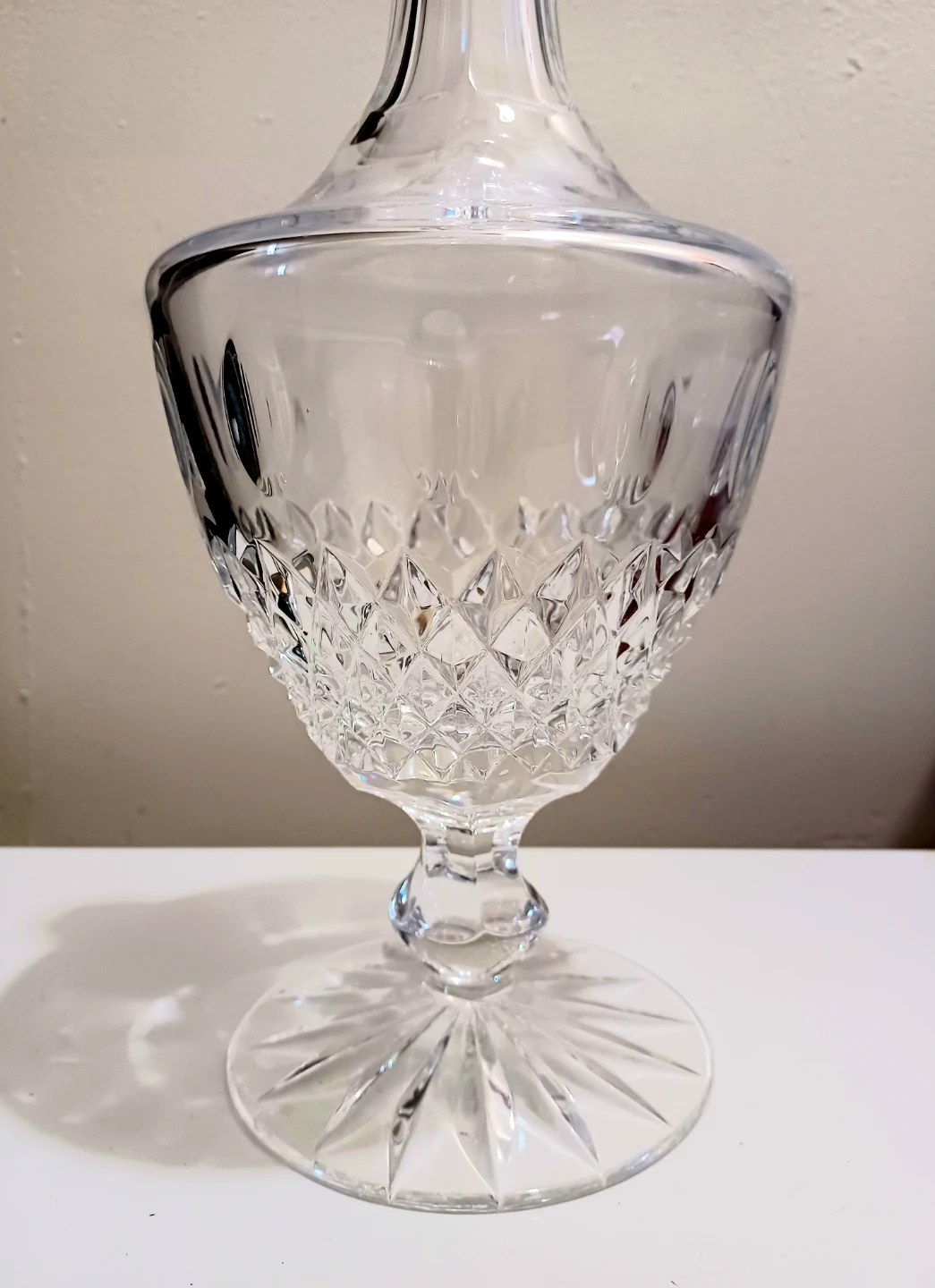 Vtg Saint-Louis Crystal Tommy Wine Decanter - photo 3