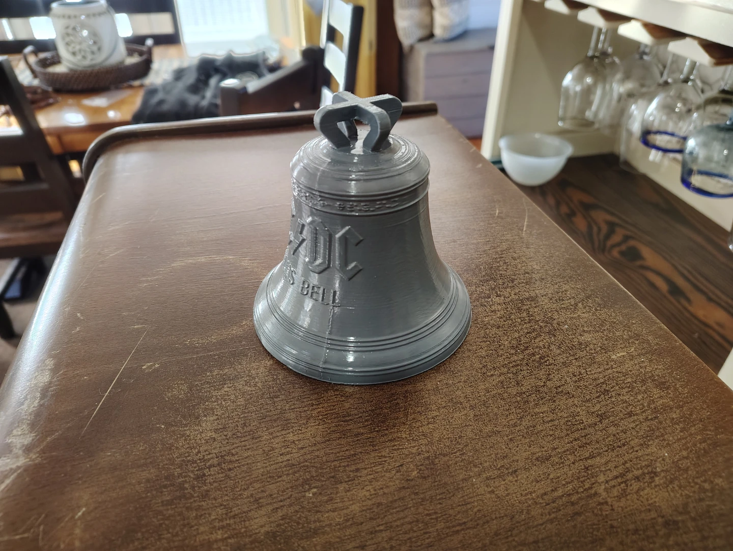 AC/DC Hells Bell 3D Printed Replica - photo 3