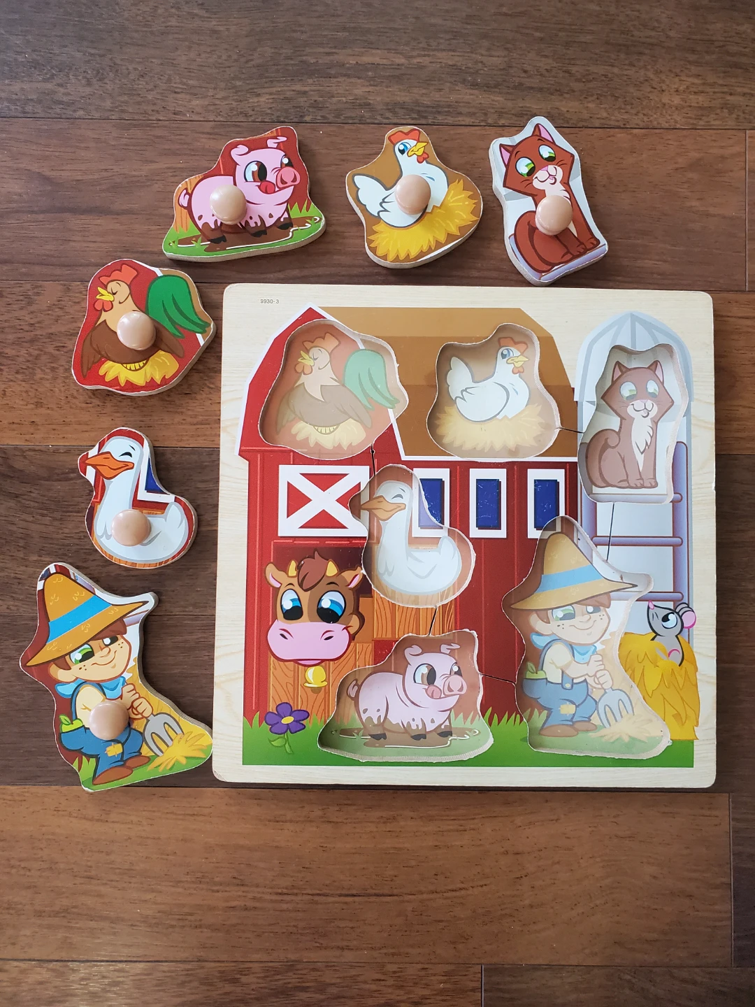 Wooden Farm Animal Puzzle - photo 2