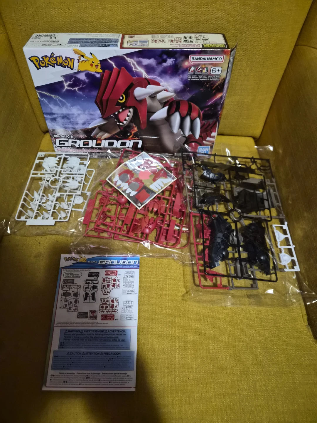 Pokemon Groudon Model Kit by Bandai Namco Spirits - photo 2