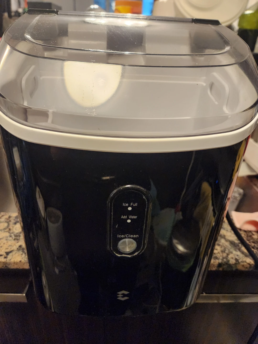 Black Portable Ice Maker