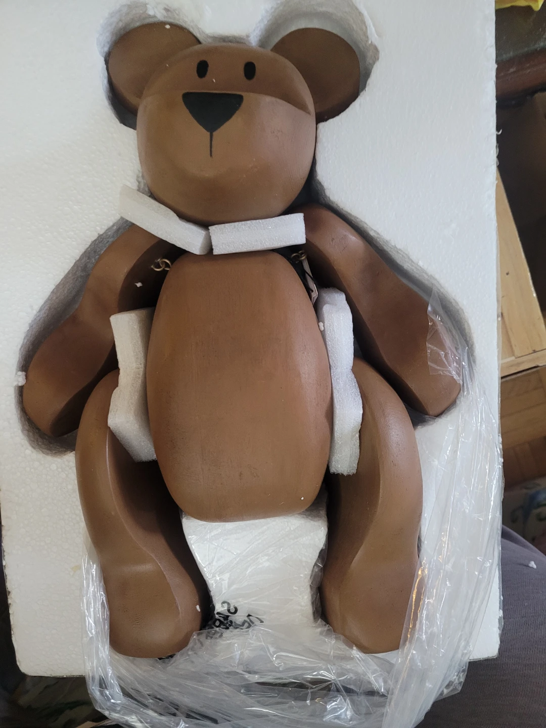 Classic Wooded Pawzy Bear