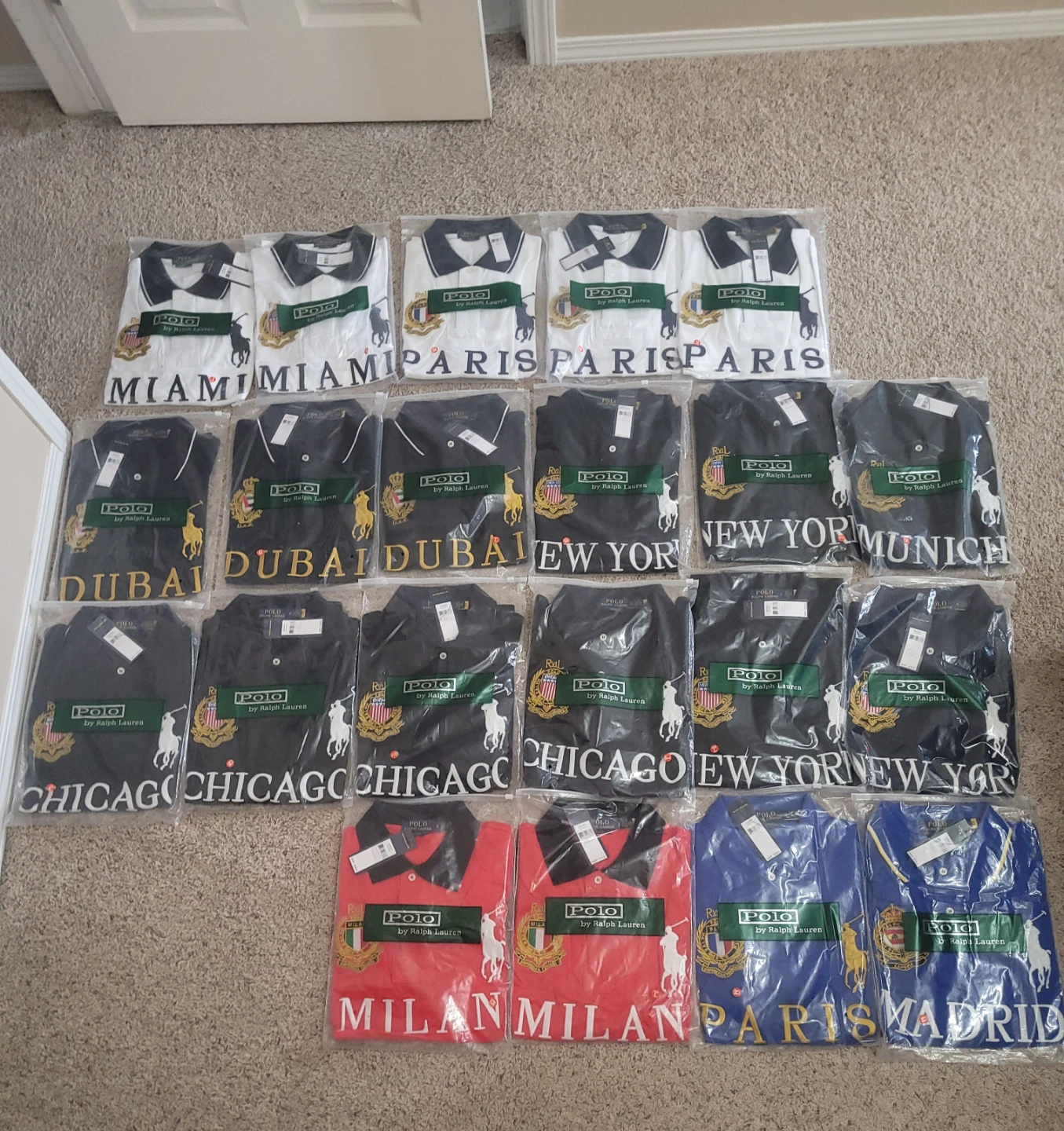 Polo Ralph Lauren Men's Polo Shirts - Various Cities