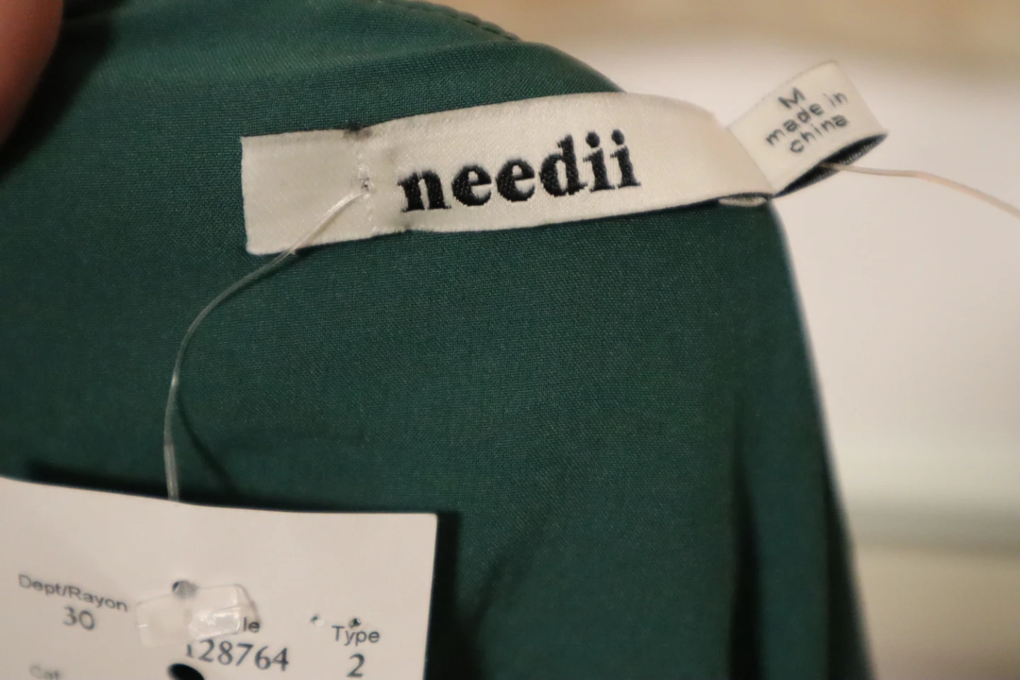 Needii Emerald Green Cutout Dress - photo 2