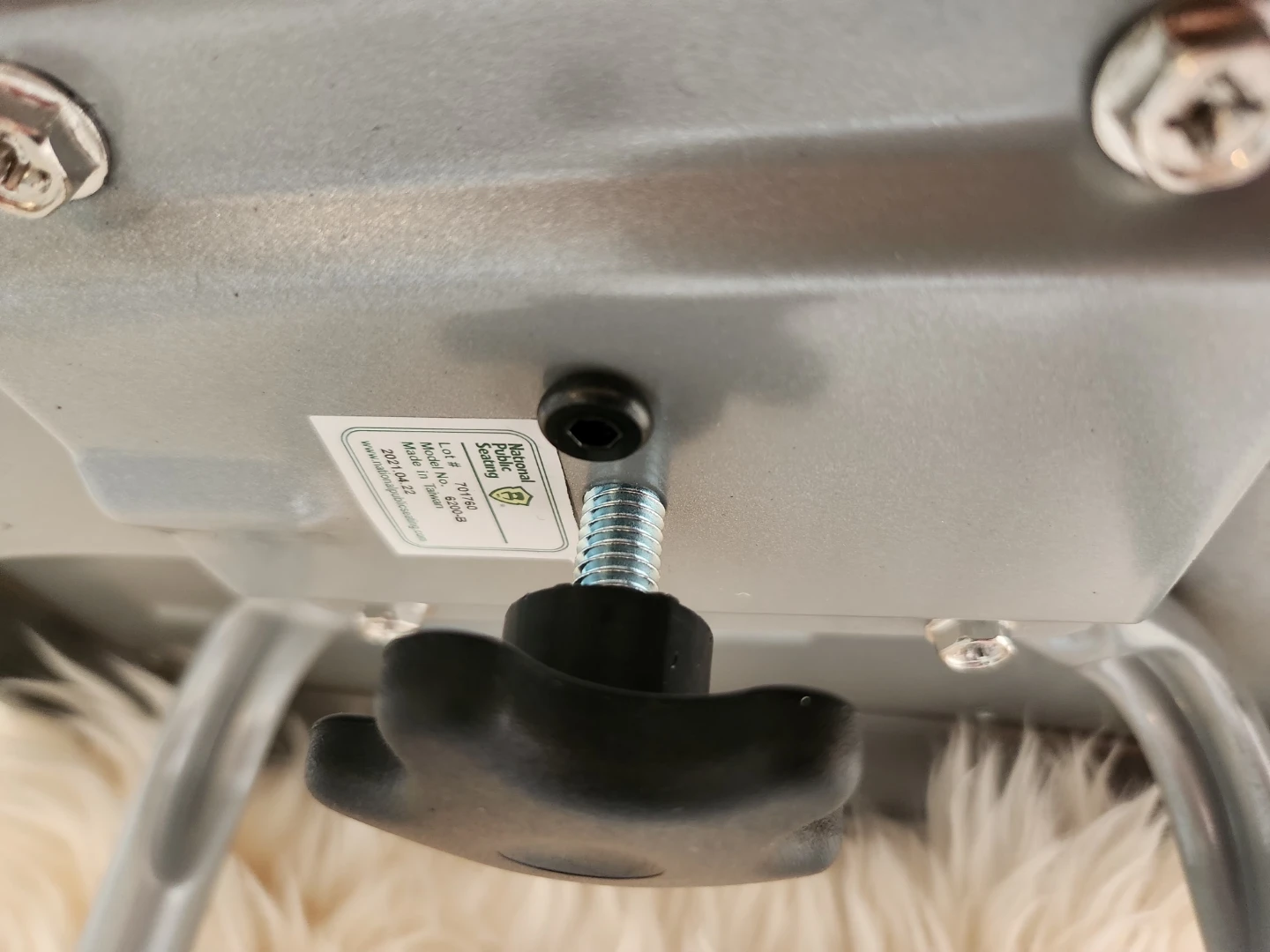 National Public Seating Model 701760, and its adjustable - photo 2