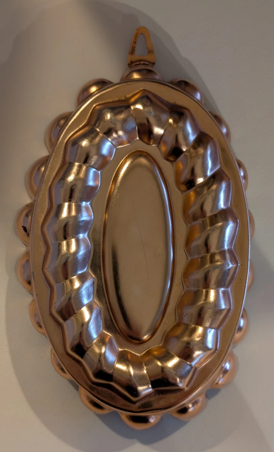 Vintage Copper Jelly Mold