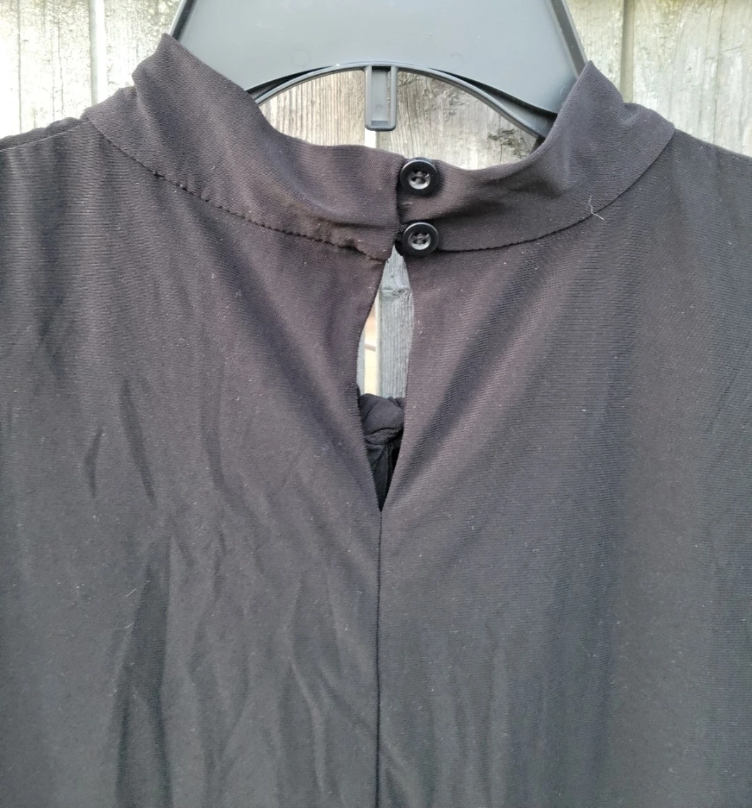 Tommy Hilfiger Black Sleeveless Twisted Neck Top - photo 3