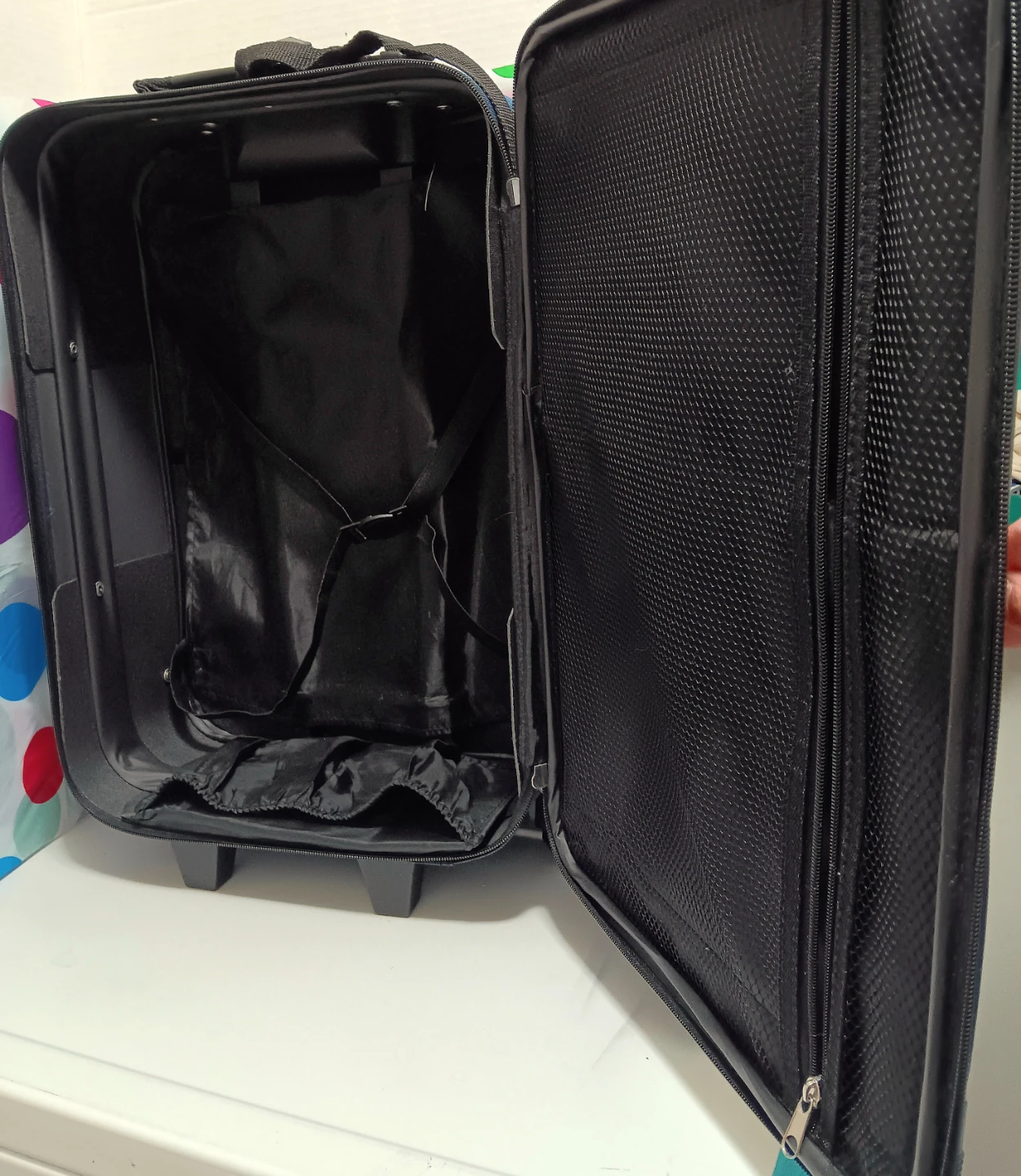 🛫Navy Blue Rolling 2 Wheels Carry-on Luggage🛬 - photo 3