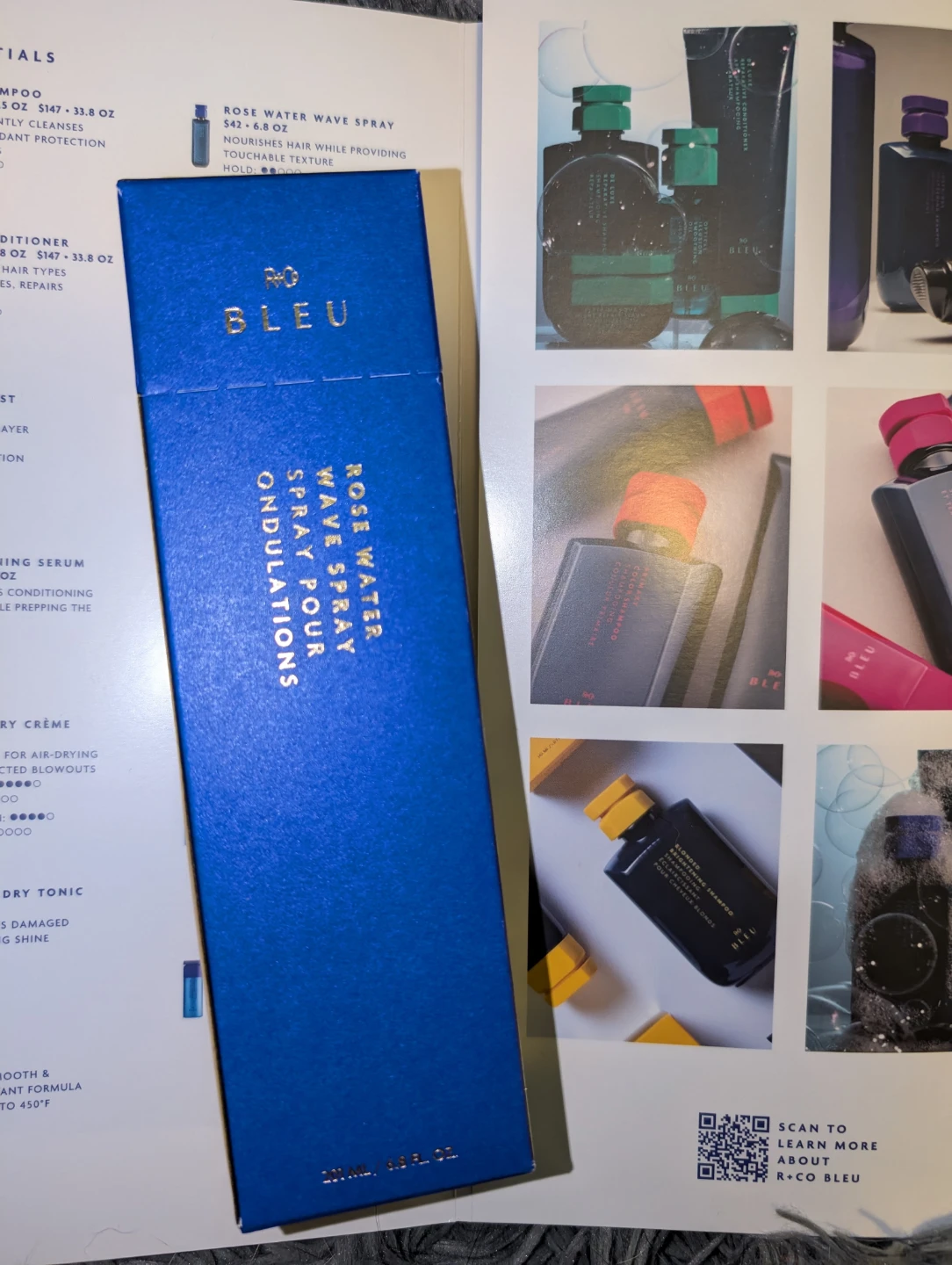 R+Co Bleu Rose Water Wave Spray - photo 2