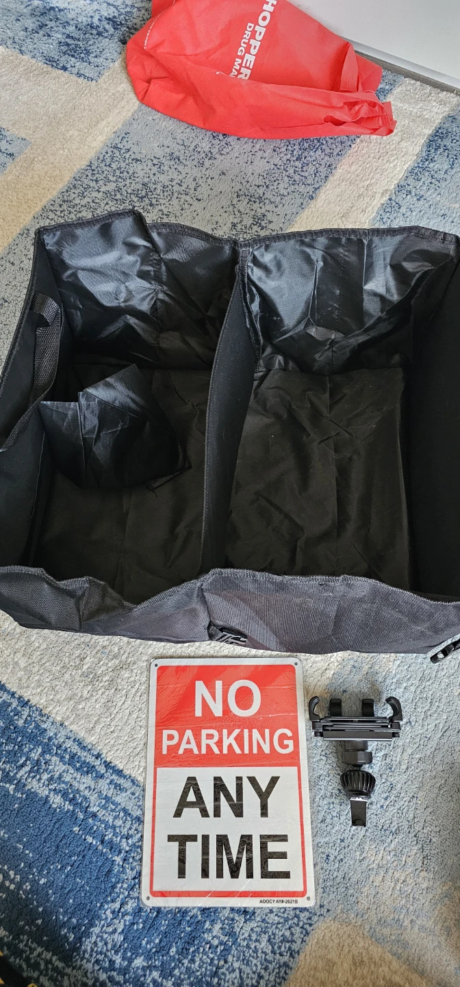Car Trunk Organizer & Phone Mount Bundle