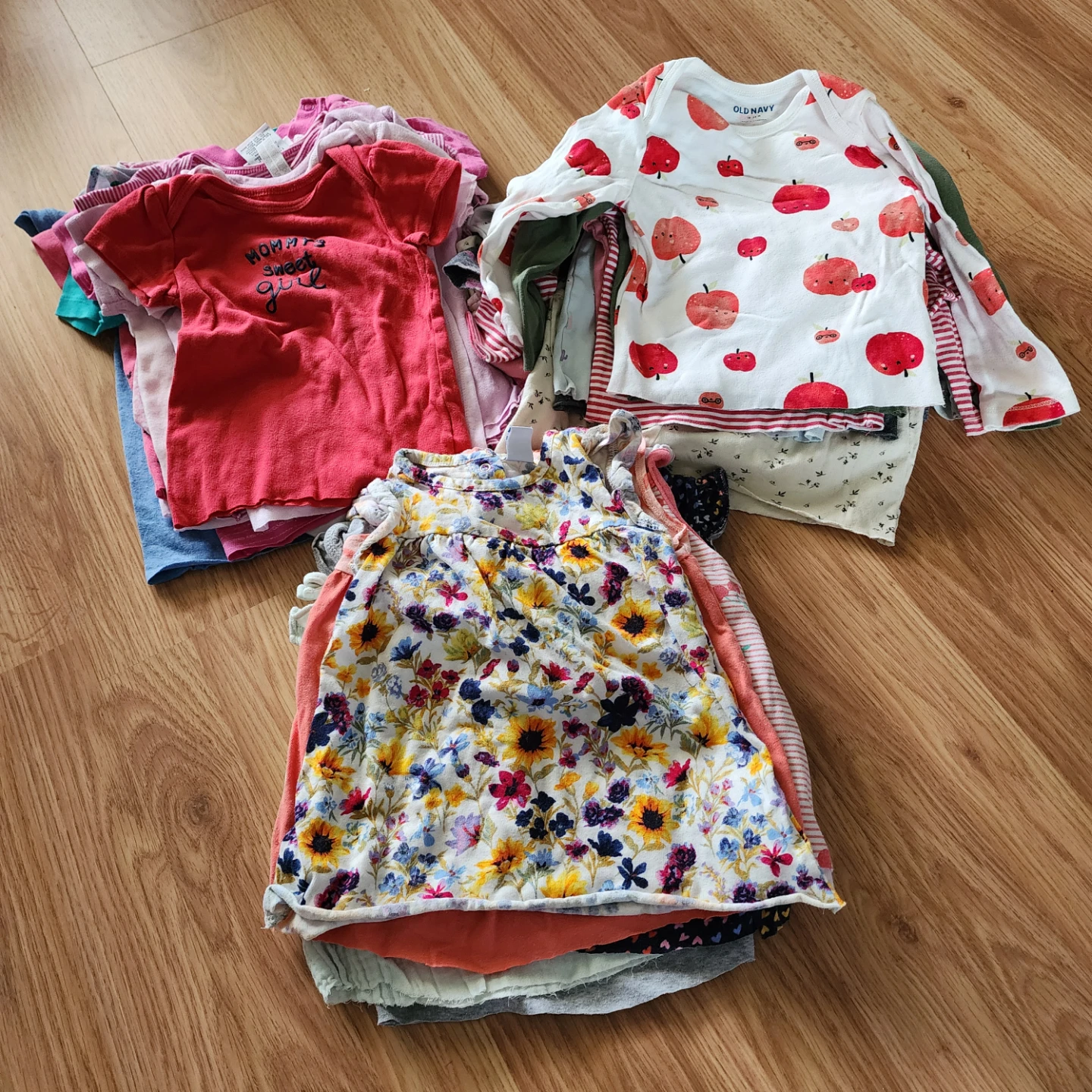 Baby Girls' Cut Shirts Bundle (12-18 Months)