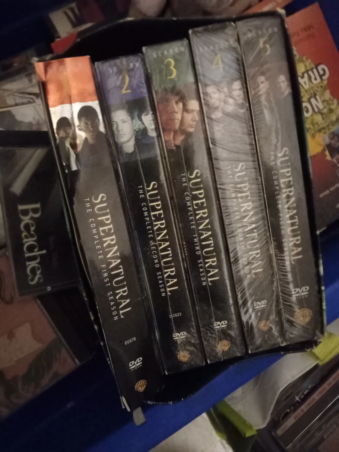 Supernatural Complete Seasons 1-5 DVD Set