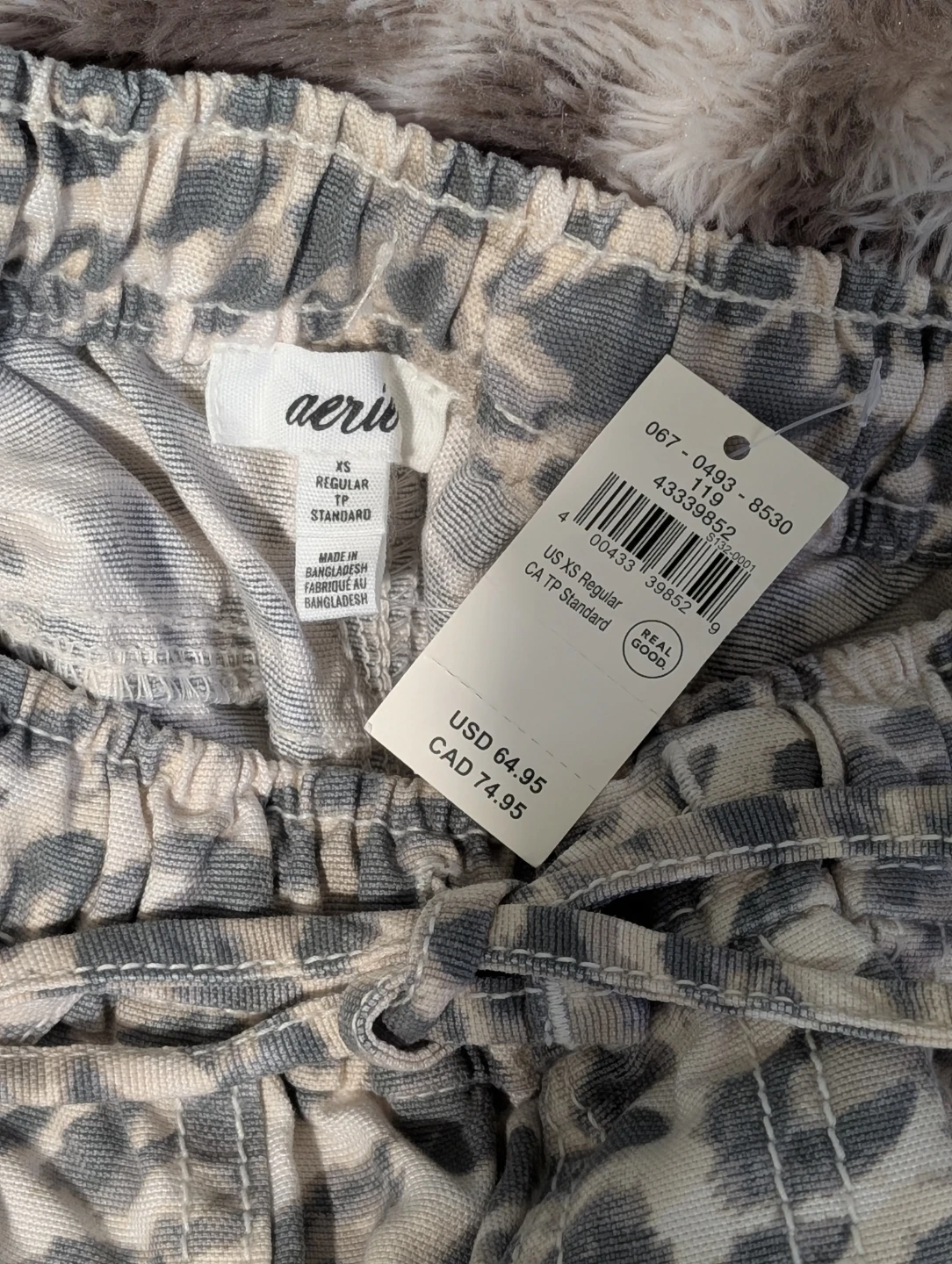 Aerie Leopard Print Wide Leg Pants - photo 2