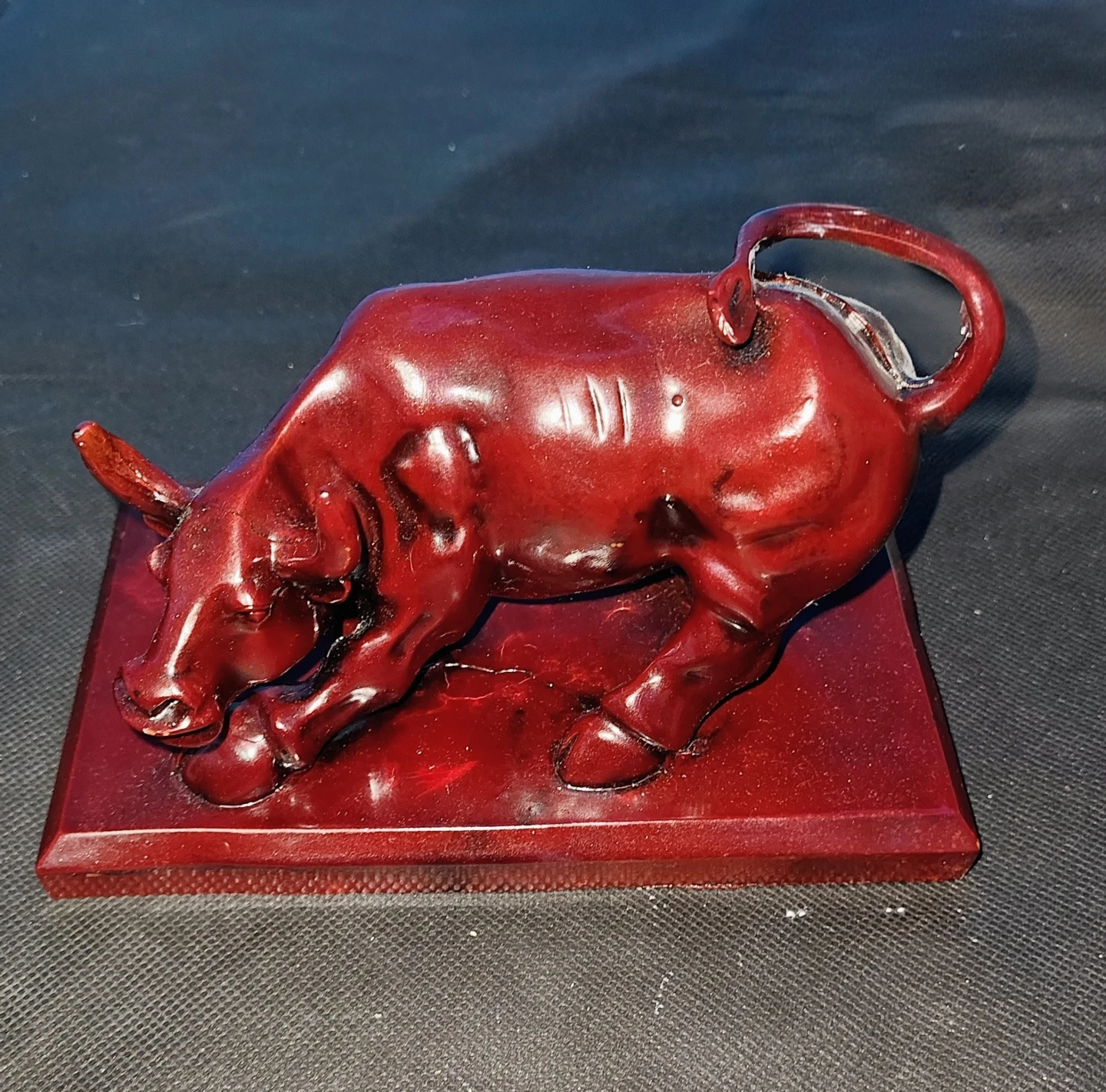 Red Bull statue on Base (cash only