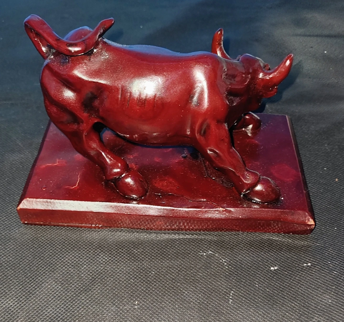 Red Bull statue on Base (cash only - photo 3