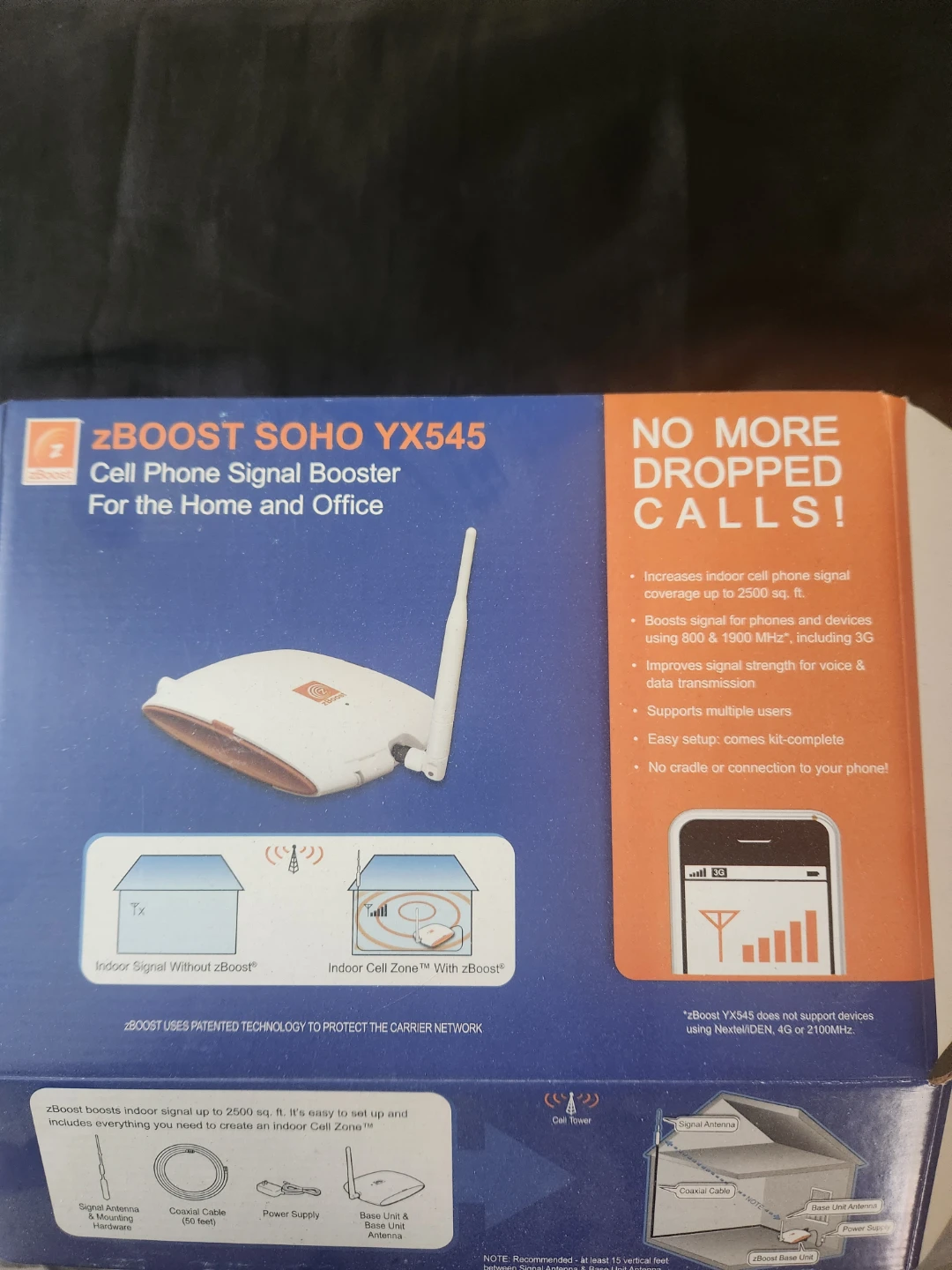 zBoost SOHO YX545 Cell Phone Signal Booster