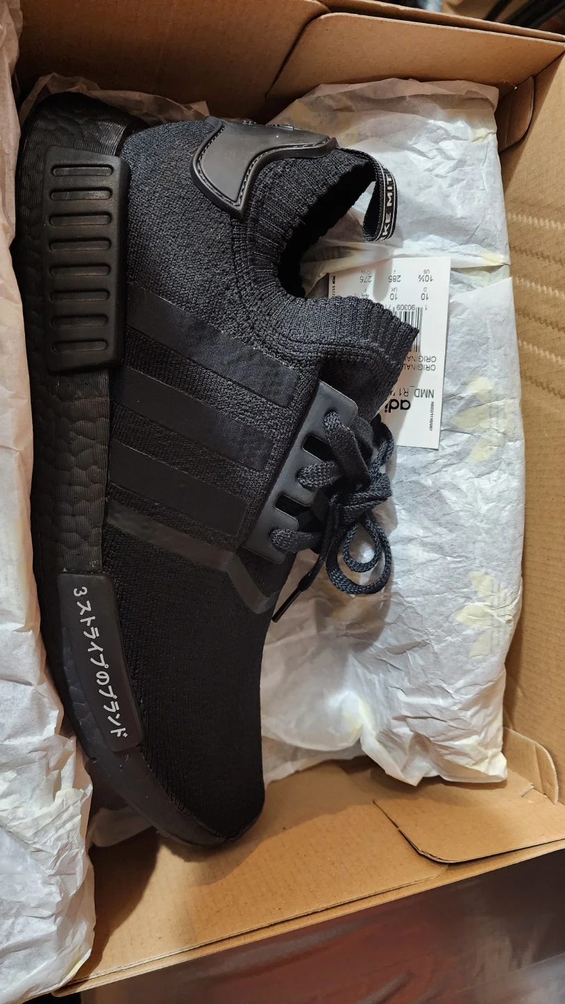 Adidas NMD_R1 PK Black Running Shoes - photo 2