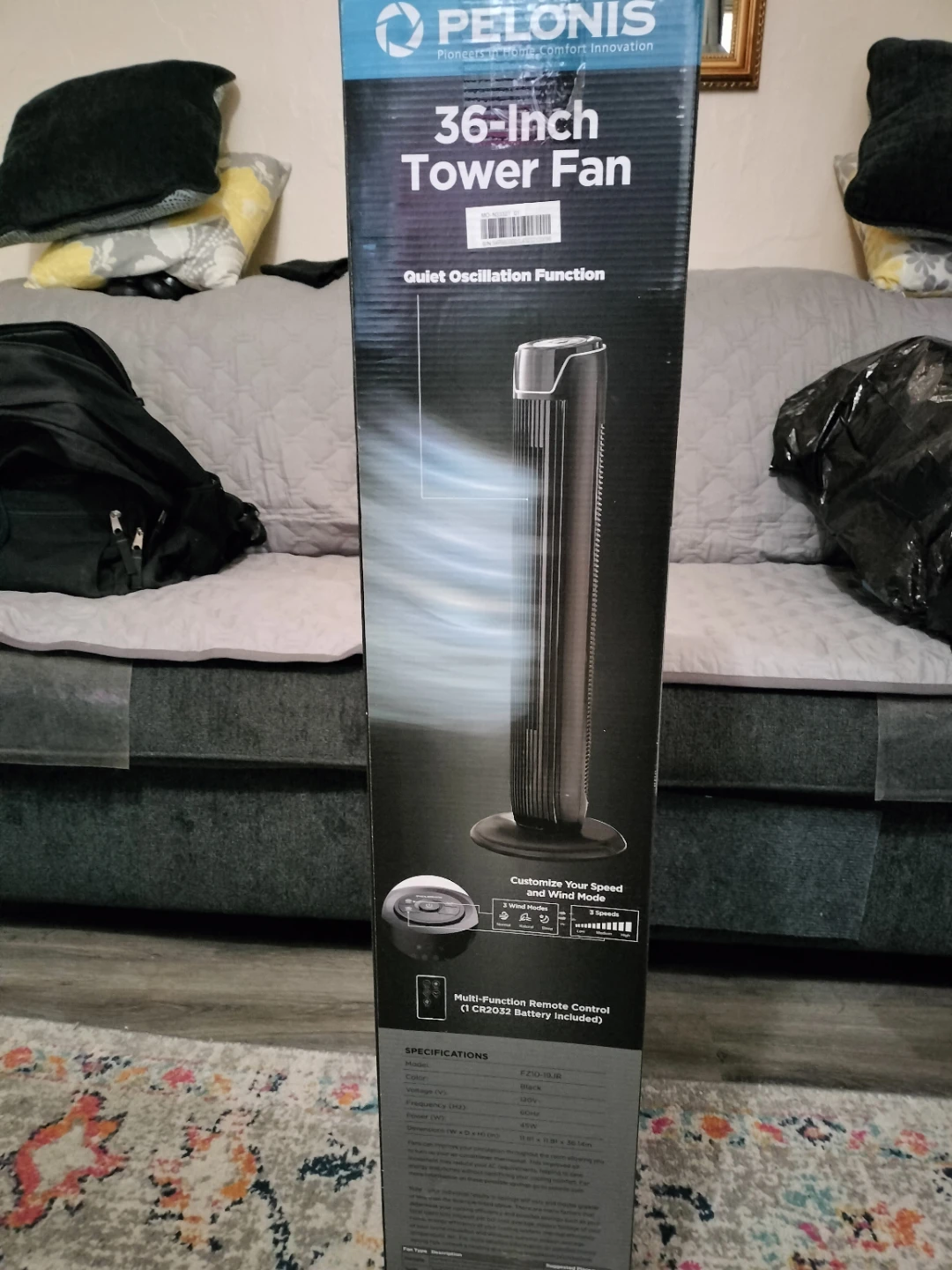 Pelonis 36-Inch Tower Fan