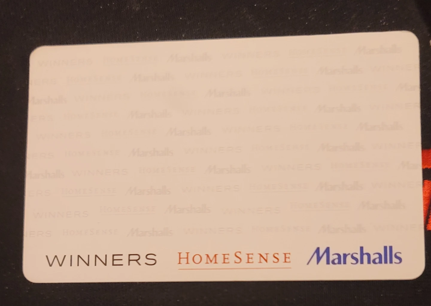 Winners, HomeSense, Marshalls Gift Card