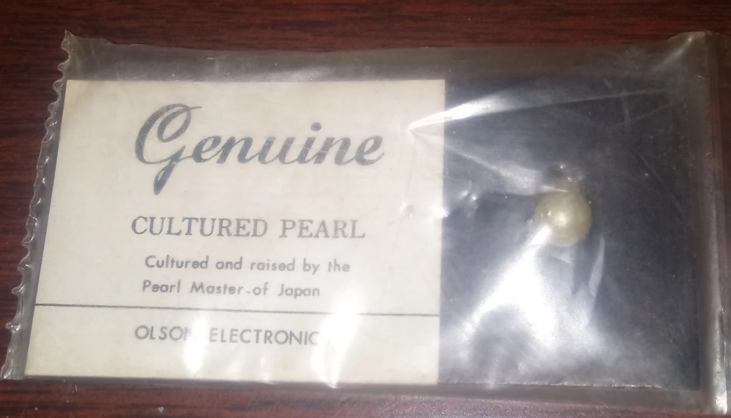Genuine Cultured Pearl from Olson Electronics