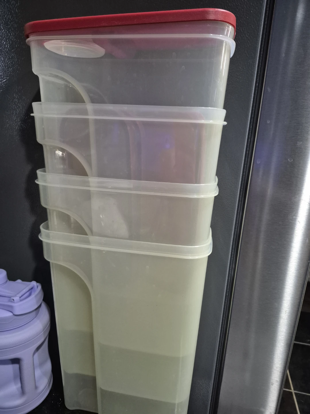 Stackable Food Storage Containers (Set of 4) - photo 3