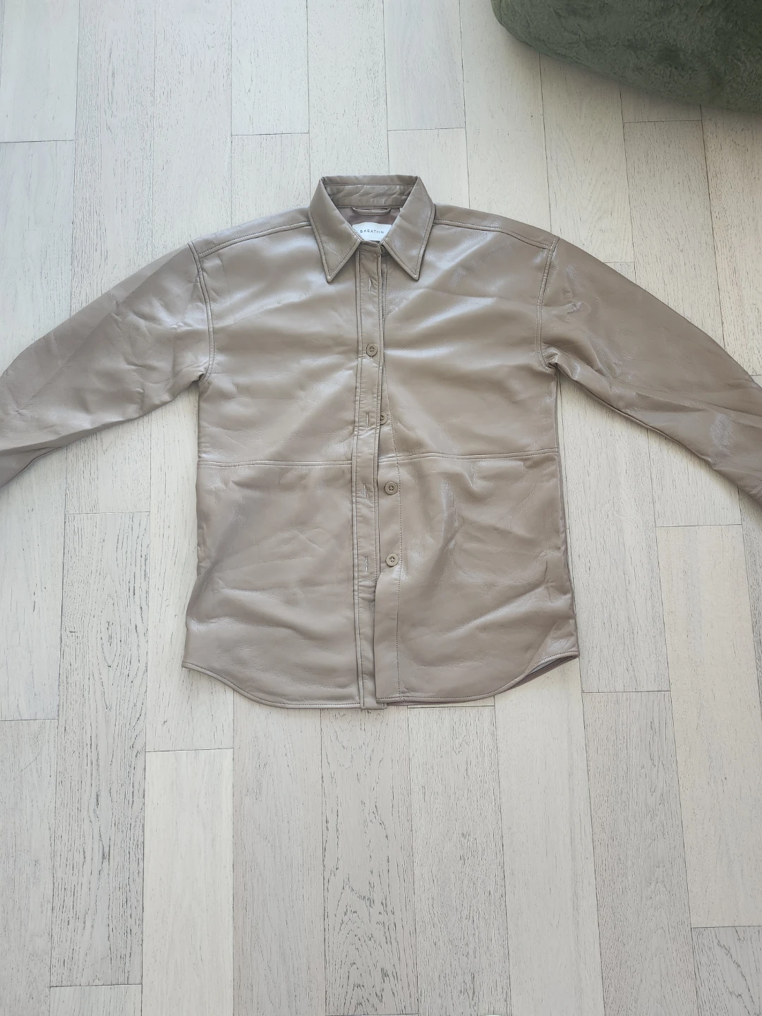 BABATON Leather Shirt - Size S