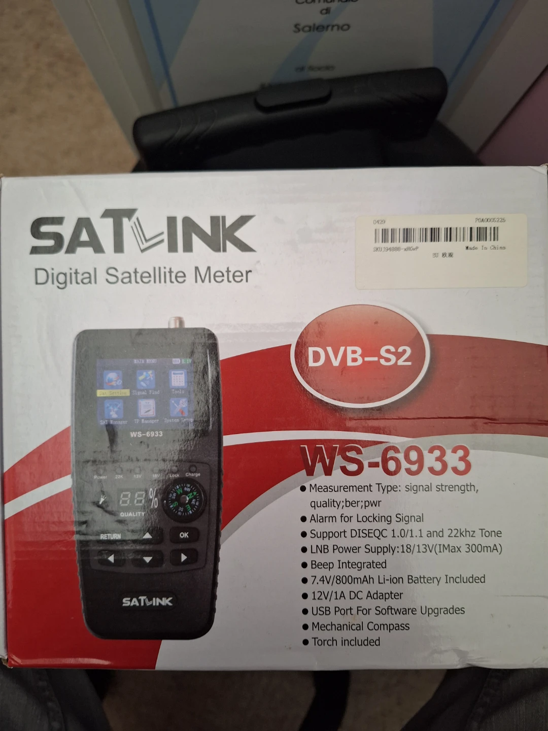 SATLINK WS-6933 Digital Satellite Meter