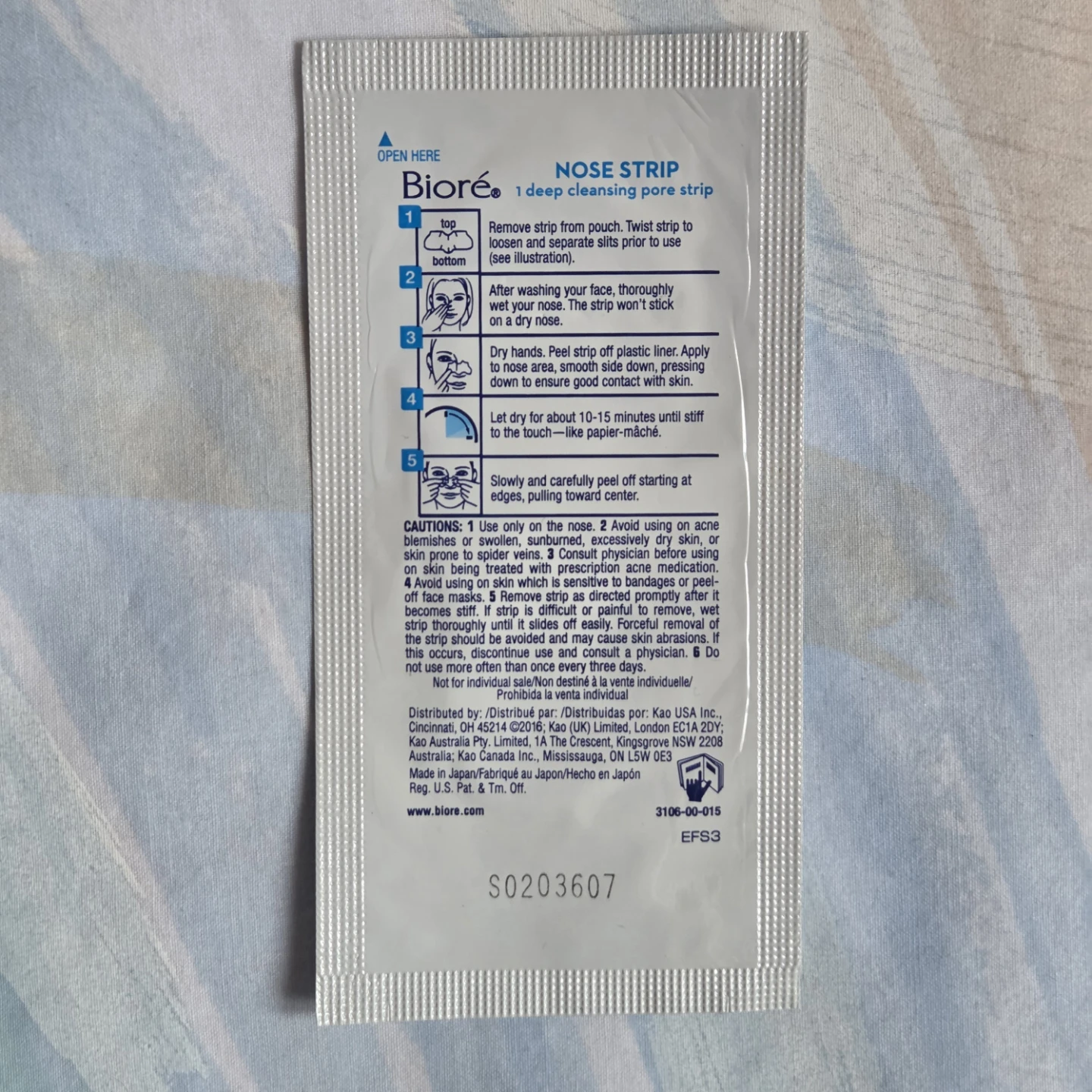 🆕Bioré 1 Deep Cleansing Nose Pore Strips - photo 2