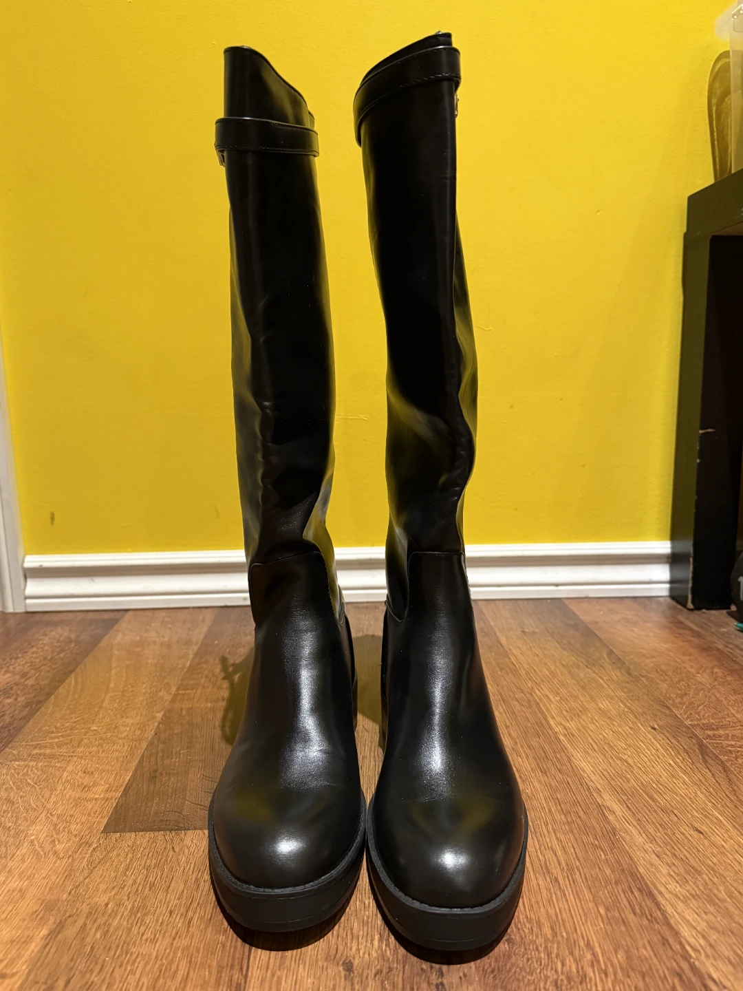 New ZARA Womens Black Long Boots - photo 4