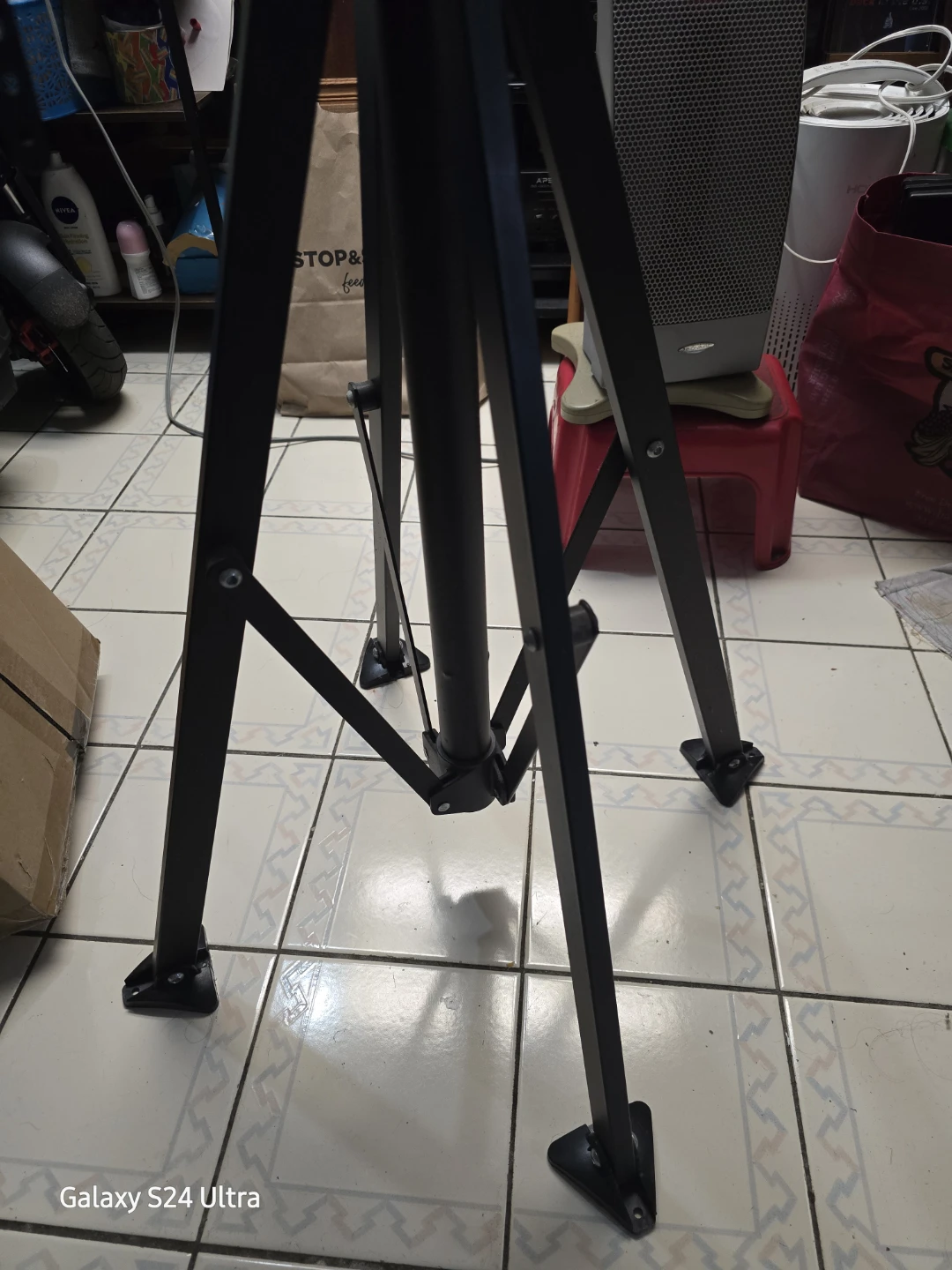 🥕 Songmics Foldable Bike Repair Stand W/ Quick Release Tool Tray - photo 5