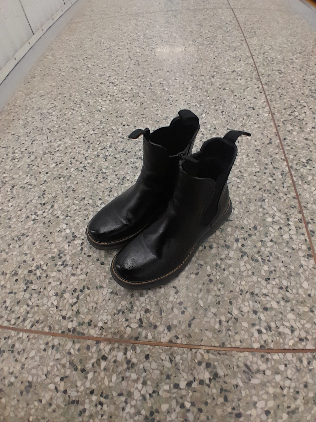 Black Chelsea Boots Original Josef Siebele Women's 8.5 - photo 4