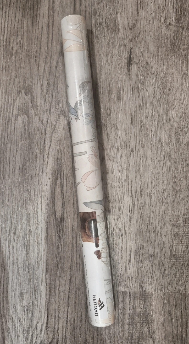 Green and Pink Floral Peel & Stick Wallpaper 17.3”x78.7” - photo 3