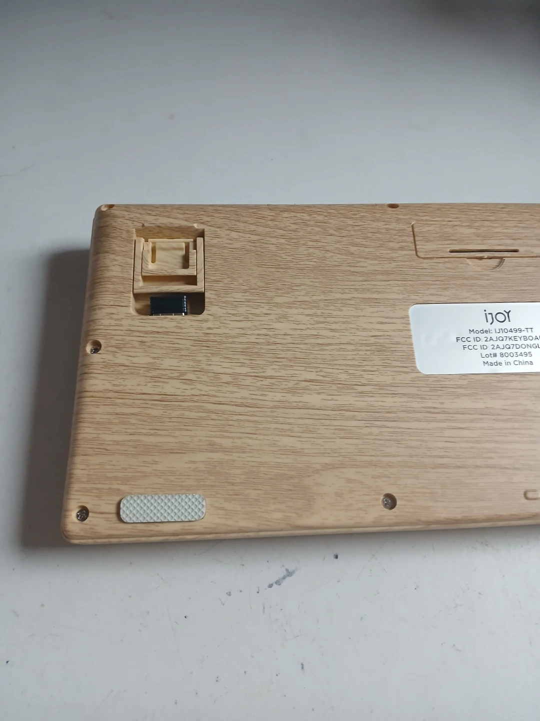 iJoy Wireless Keyboard with Wood Grain Finish - photo 4
