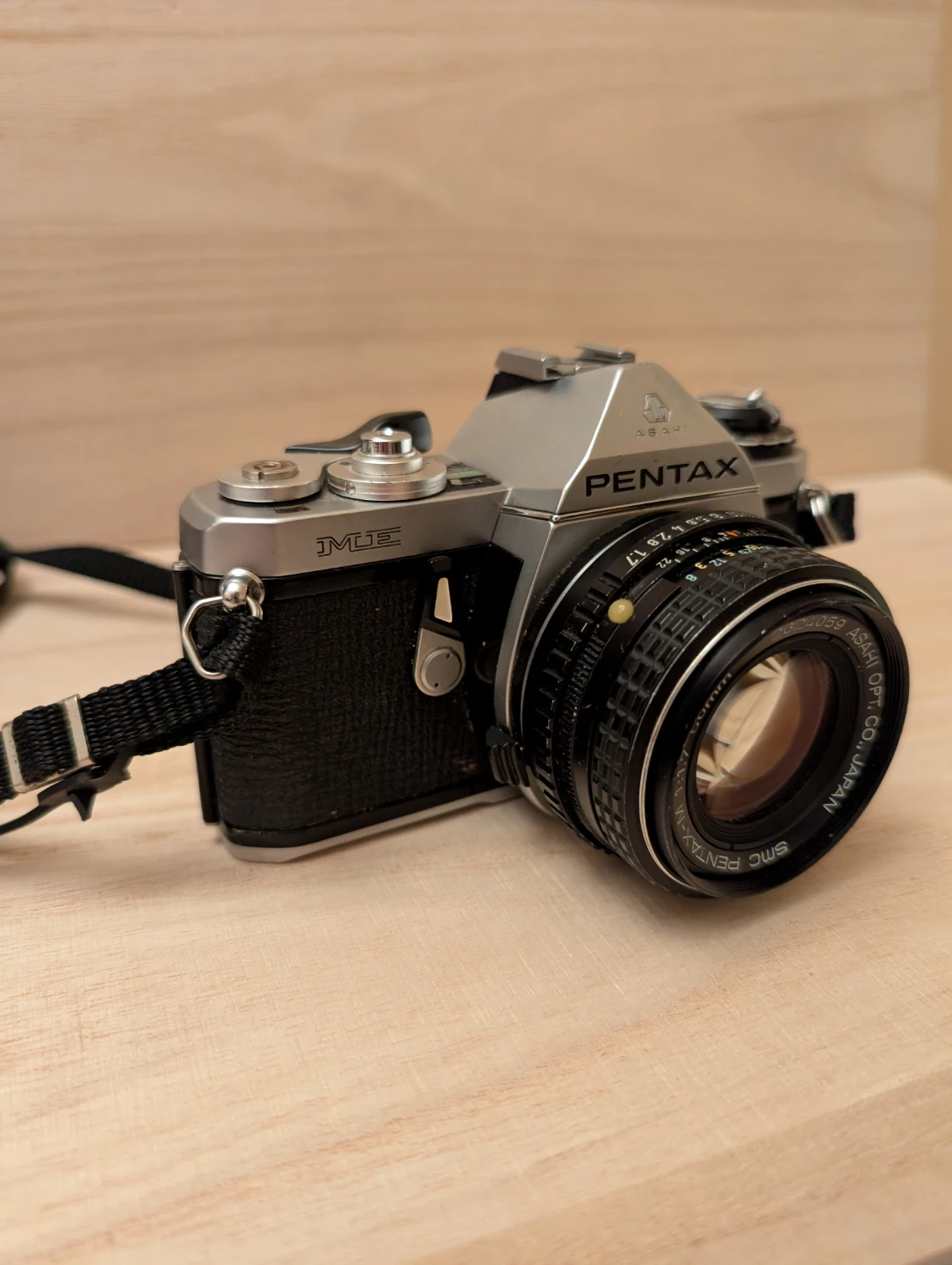 Pentax ME 35mm Film Camera SMC Pentax-M 50mm