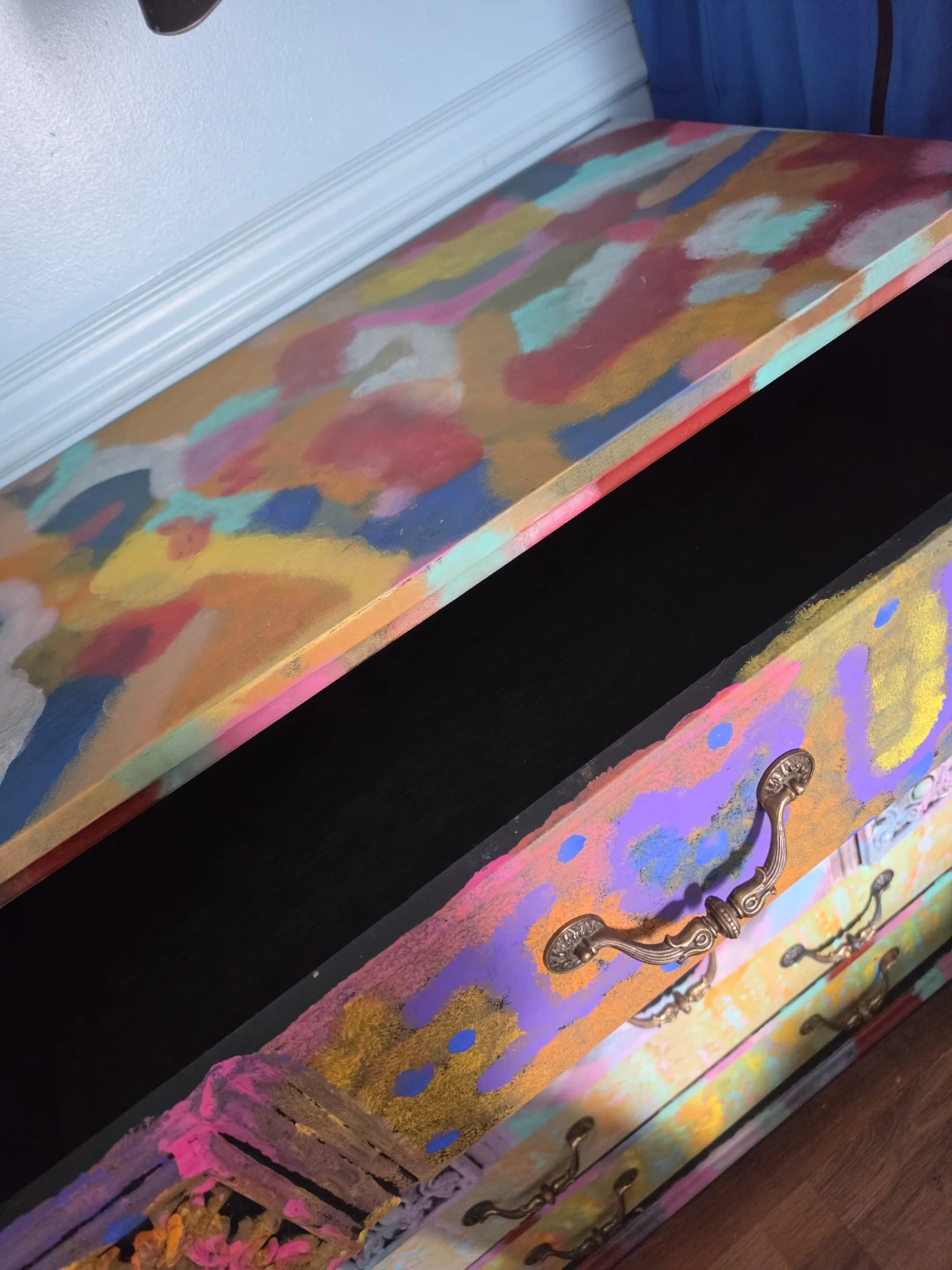 Custom Painted 5-Drawer Dresser - photo 3