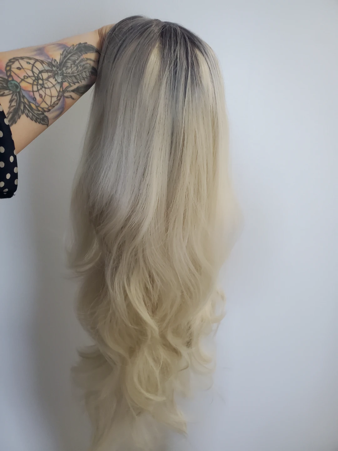 Long Blonde Ombre Wig