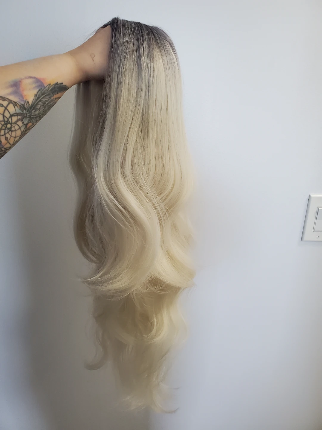 Long Blonde Ombre Wig - photo 3